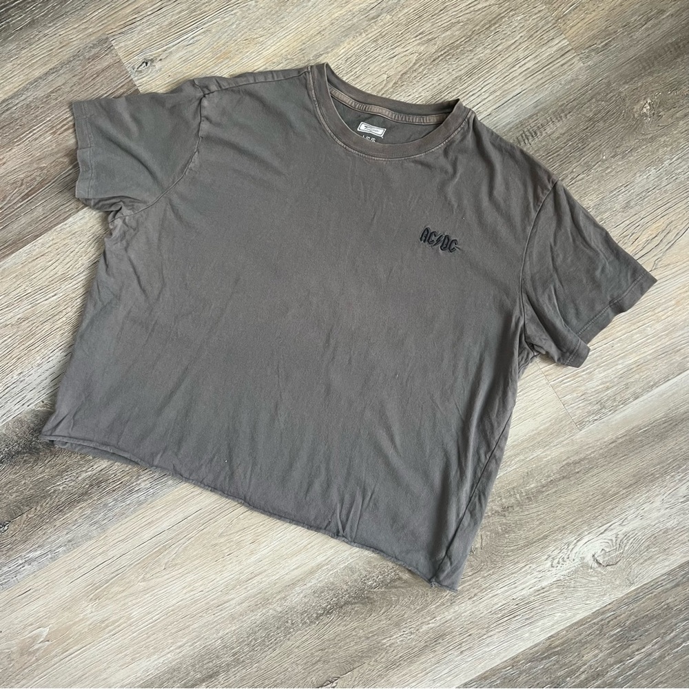 Ac/Dc Cropped Tee - image 5
